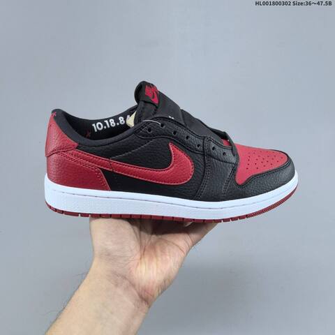 Air Jordan 1 Low OG Banned X AIR JORDAN 1 Aj1 1 Jordya Lifestyle (BS-66631)