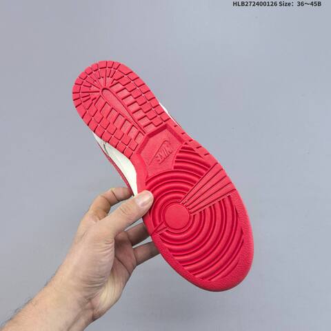 Nike Dunk SB Low Off White Red EU 36-45 Skate Shoe - Unisex (BS-61752)