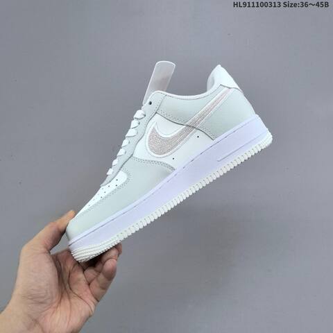 Nike Air Force 1 07 IB6842-002 Black Dark Grey Silver EU 36-45 Sneaker - Unisex (BS-61335)