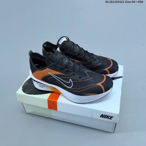 Nike ZoomX Vaporfly NEXT 4 Vaporweave White Black Orange EU 36-45 Running Shoe - Unisex (BS-61218)