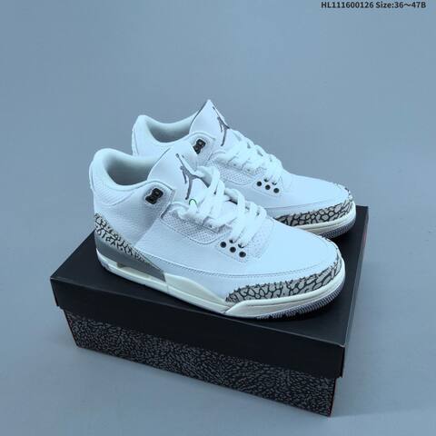 Nike Air Jordan 3 Retro AIR JORDAN DN3707-199 36 36 5 37 5 38 38 5 39 4 Lifestyle - Women's (BS-66816)