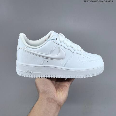 Nike Air Force 1 07 LV8 Black White Gum Light Blue EU 36-45 Sneaker - Unisex (BS-62009)