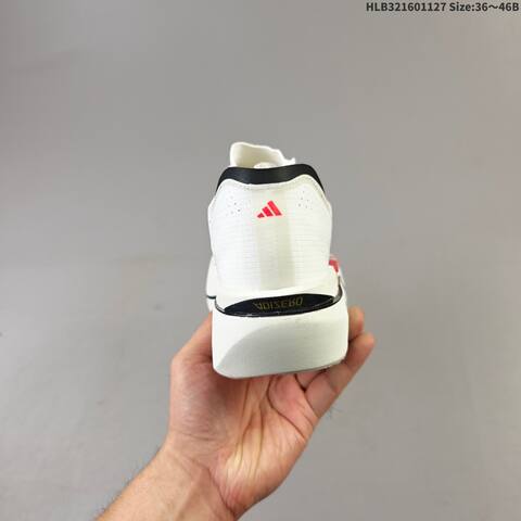 Adidas Adizero Adios Pro 5 White Red Black EU 36-46 Running Shoe - Unisex (BS-65423)