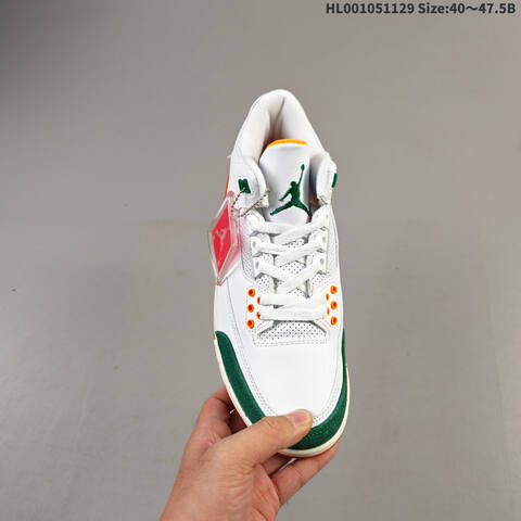 Solefly x Air Jordan 3 Retro AIR JORDAN 3 Aj3 3 Solefly Jordan B Lifestyle (BS-67617)