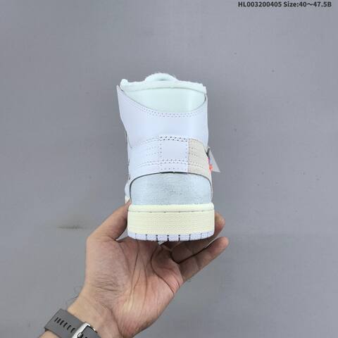 Virgil Abloh Archive x Air Jordan 1 High OG Alaska AIR JORDAN 1 Aj1 Lifestyle (BS-60924)