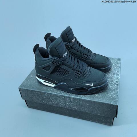 Nigel Sylvester x Air Jordan 4 OG Brick By Brick BIKE AIR JORDAN 4 Aj4 Lifestyle (BS-66838)