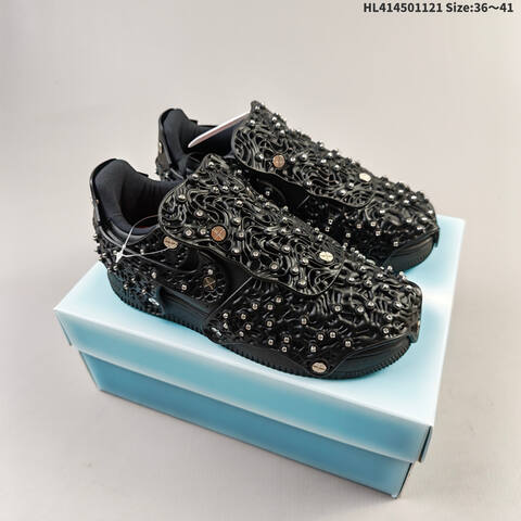 Swarovski x Nike Air Force 1 HL414501121 Size 36 41 Lifestyle - Unisex (BS-63357)