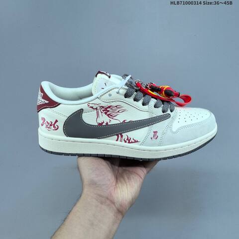 Nike Air Jordan 1 x Travis Scott AIR JORDAN DIY Lifestyle (BS-66542)