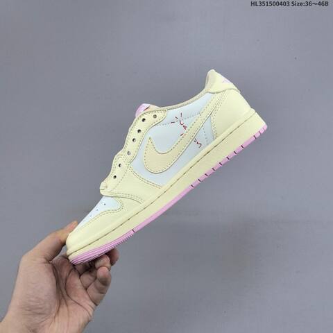 Travis Scott x Air Jordan 1 Low AIR JORDAN 1 Aj1 Lifestyle (BS-66339)