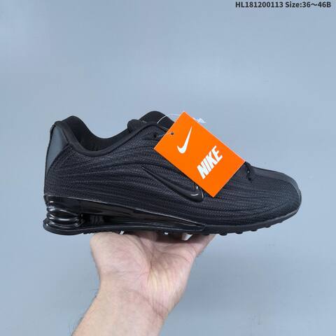 Nike Shox Z HQ7540-001 Black White EU 36-46 Running Shoe - Unisex (BS-62008)