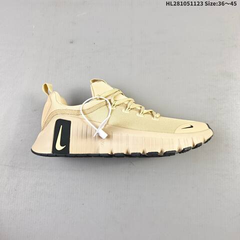 Nike Free Metcon 6 FJ7127-010 Beige Black EU 36-45 Training Shoe - Unisex (BS-63188)