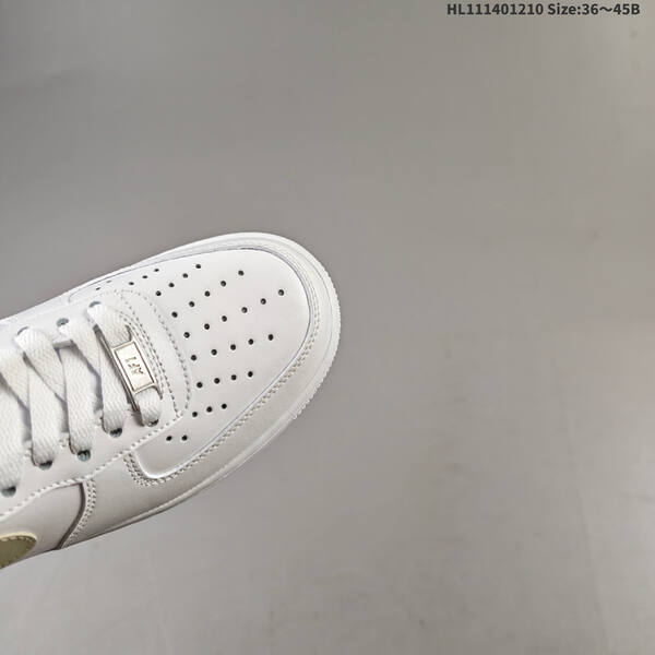 Nike Air Force 1 07 white light gold EU 36-45 sneaker