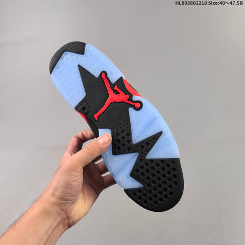 Air Jordan 6 Retro OG Reverse Infrared Replica 3M AIR JORDAN 6 Aj6 Lifestyle (BS-67391)