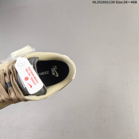 Nike SB Dunk Low Zoom Air Beige Grey Cream Orange EU 36-46 Skate Shoe - Unisex (BS-62930)