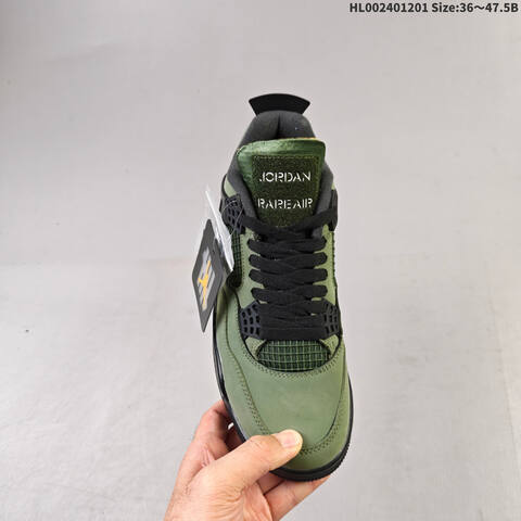 Undefeated x Air Jordan 4 Retro Replica AIR JORDAN 4 Aj4 4 MA-1 Unde Lifestyle (BS-67582)
