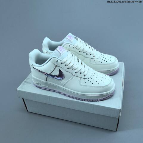 Nike Air Force 1 07 Black Blue White EU 36-45 Sneaker - Unisex (BS-61882)