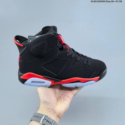 Air Jordan 6 Retro OG Reverse Infrared Replica 3M AIR JORDAN 6 Aj6 Lifestyle (BS-66328)