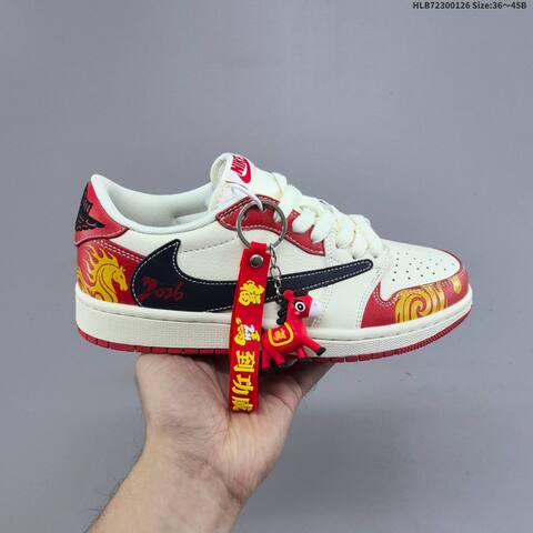 Nike Air Jordan 1 x Travis Scott AIR JORDAN DIY Lifestyle (BS-66822)