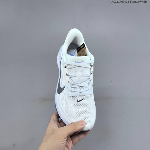 Nike Air Zoom Pegasus 42 White Grey EU 36-45 Running Shoe - Unisex (BS-59900)