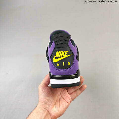 Air Jordan 4 Retro OG Imperial Purple Replica AIR JORDAN 4 Aj4 Lifestyle (BS-67495)