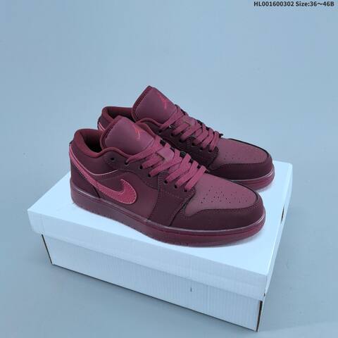 Air Jordan 1 Low Valentine s Day AIR JORDAN 1 Aj1 Lifestyle (BS-66635)