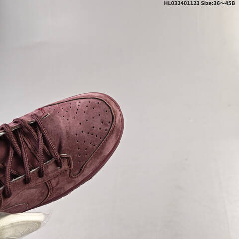 Nike SB Dunk Low Retro DIY Burgundy Cream EU 36-45 Skate Shoe - Unisex (BS-63219)