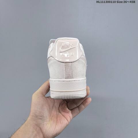 Nike Air Force 1 07 Light Beige Off White EU 36-45 Sneaker - Unisex (BS-62085)