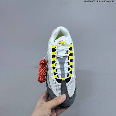 Nike Undefeated x Air Max 95 SP Grey Black White Yellow Red EU 40-48 5 Sneaker - Men's (BS-61146)
