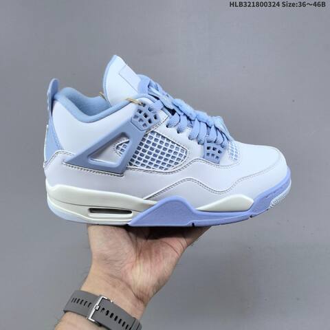 PU Air Nike Air Jordan 4 Retro OG Fire Red Lifestyle (BS-66446)