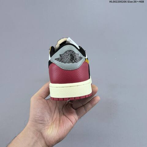 Union LA x Travis Scott x Air Jordan 1 Low UN x AIR JORDAN AJ1 Lifestyle (BS-66687)