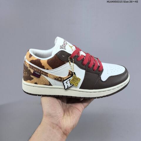 Air Jordan 1 Low Year Of The Horse CNY AIR JORDAN 1 Aj1 Lifestyle (BS-66524)