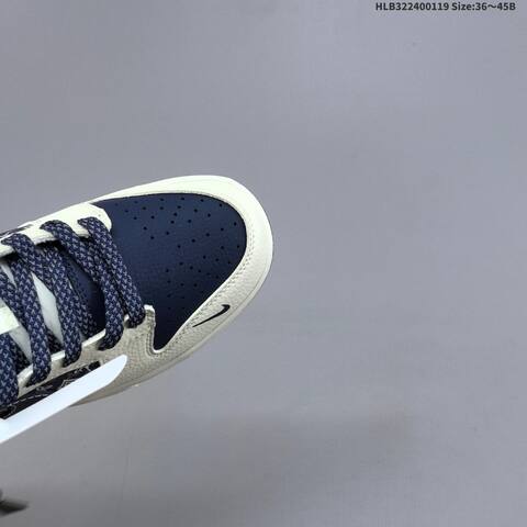 Nike Dunk SB Low Sail Navy Blue Orange Black EU 36-45 Skate Shoe - Unisex (BS-61898)
