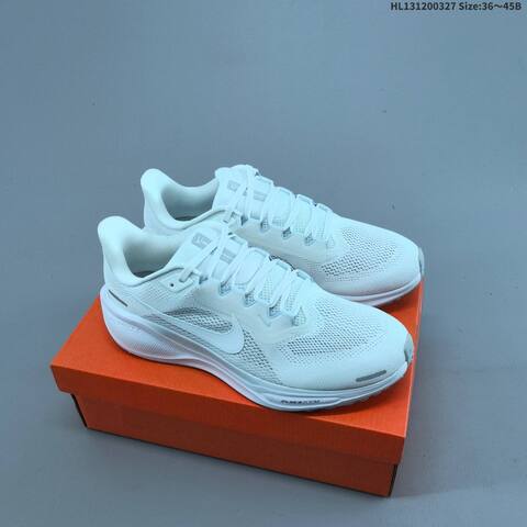 Nike Air Zoom Pegasus 41 White Black Teal Volt EU 36-45 Running Shoe - Unisex (BS-61100)