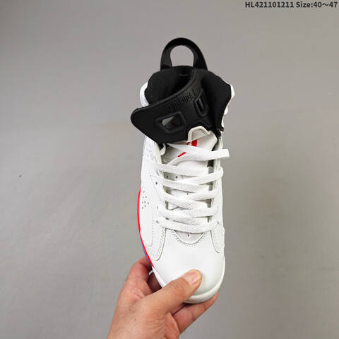 Air Jordan 6 Retro Infrared White AIR JORDAN 6 Aj6 Lifestyle (BS-67496)