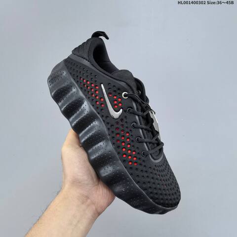 Nike Mind 002 Black Red Silver Light Gray White EU 36-45 Training Shoe - Unisex (BS-61483)