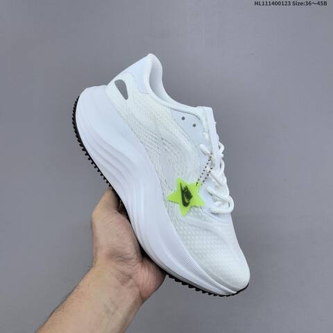 Nike Comfort Ride Easyon FN0338 Black White Neon Green EU 36-45 Running Shoe - Unisex (BS-61802)