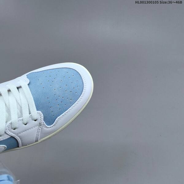 Jordan Air Jordan 1 Low Worn Blue White Light Blue 36 46B basketball lifestyle