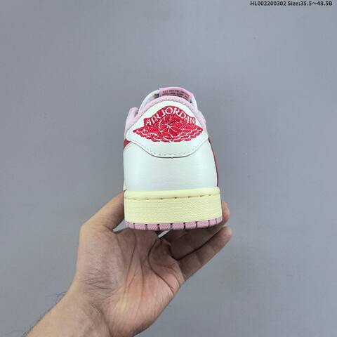 Travis Scott x Air Jordan 1 Low AIR JORDAN 1 Aj1 Lifestyle (BS-66637)