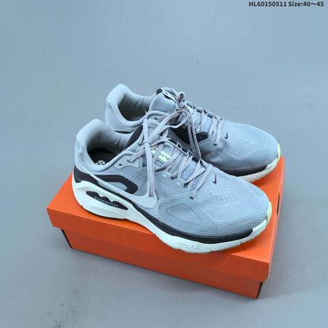 Nike Structure Plus ReactX Air Zoom Grey Black White Purple Orange EU 40-45 Running Shoe - Men's (BS-60413)