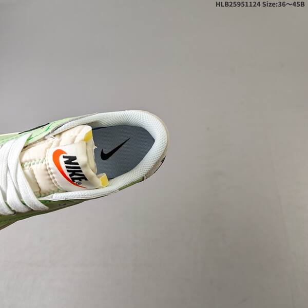 Nike Blazer Low 77 JUMBO light green white black cream EU 36-45 skate shoe