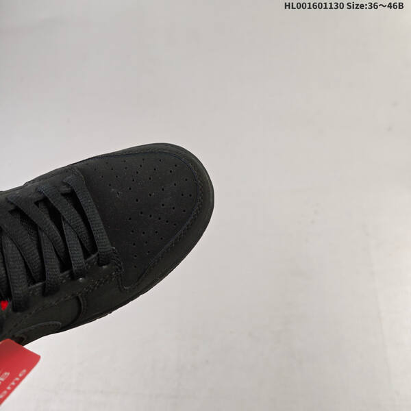 Nike SB Dunk Low Pro black red EU 36-46 skate shoe