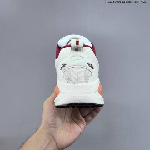 Nike Vomero Plus ReactX Air Zoom Sail Dark Brown Burgundy Orange Blue EU 36-45 Running Shoe - Unisex (BS-62037)