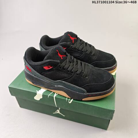 Air Jordan 4 Retro Flight Court AIR JORDAN 4 Aj4 Lifestyle (BS-67850)