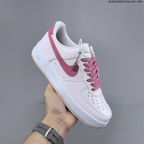 Nike Air Force 1 07 Light Pink Dark Pink White EU 36-45 Sneaker - Unisex (BS-60702)