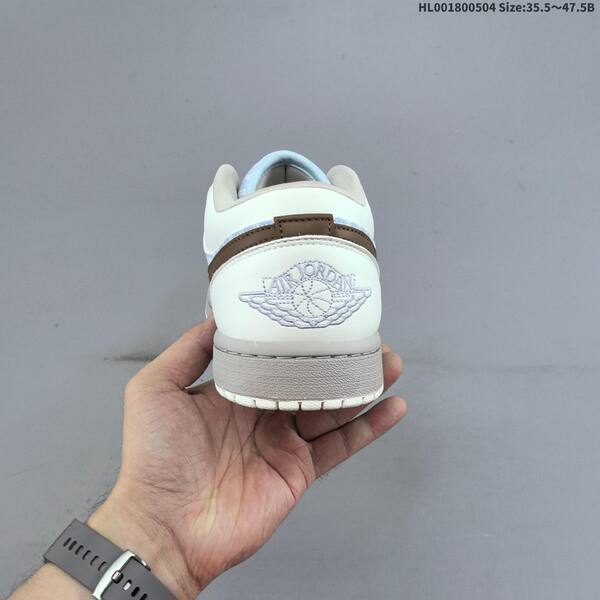 Jordan Air Jordan 1 Low white/light blue/brown 35.5-47.5 basketball
