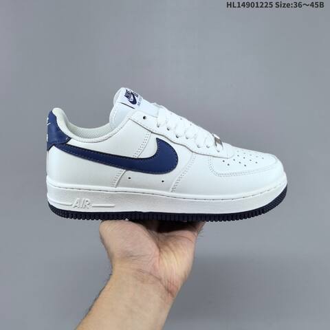 Nike Air Force 1 07 White Black Grey EU 36 45 Sneaker EU 36-45 - Unisex (BS-62457)