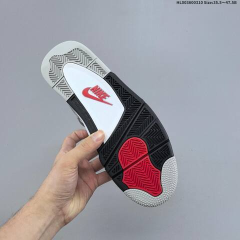 Air Jordan 4 Retro OG Cement AIR JORDAN 4 Aj4 Lifestyle (BS-66572)