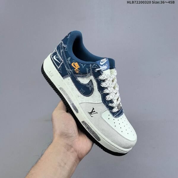 Nike Air Force 1 07 LV8 Off White Grey EU 36-45 skate shoe