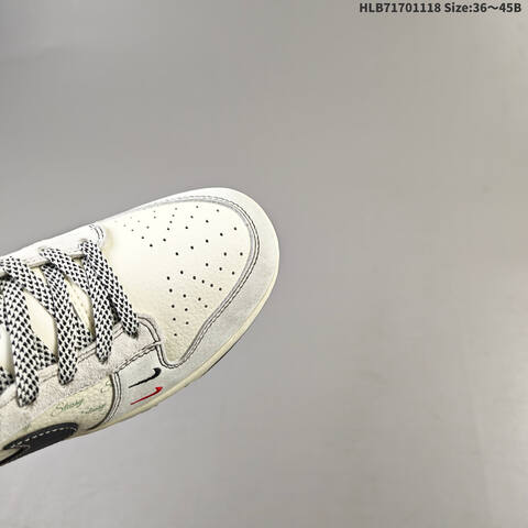 Nike Dunk SB Low Light Beige Black White EU 36-45 Skate Shoe - Unisex (BS-63521)