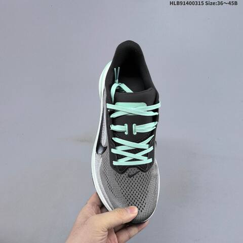 Nike Air Zoom Pegasus 42 Grey Black Mint White EU 36-45 Running Shoe - Unisex (BS-61297)
